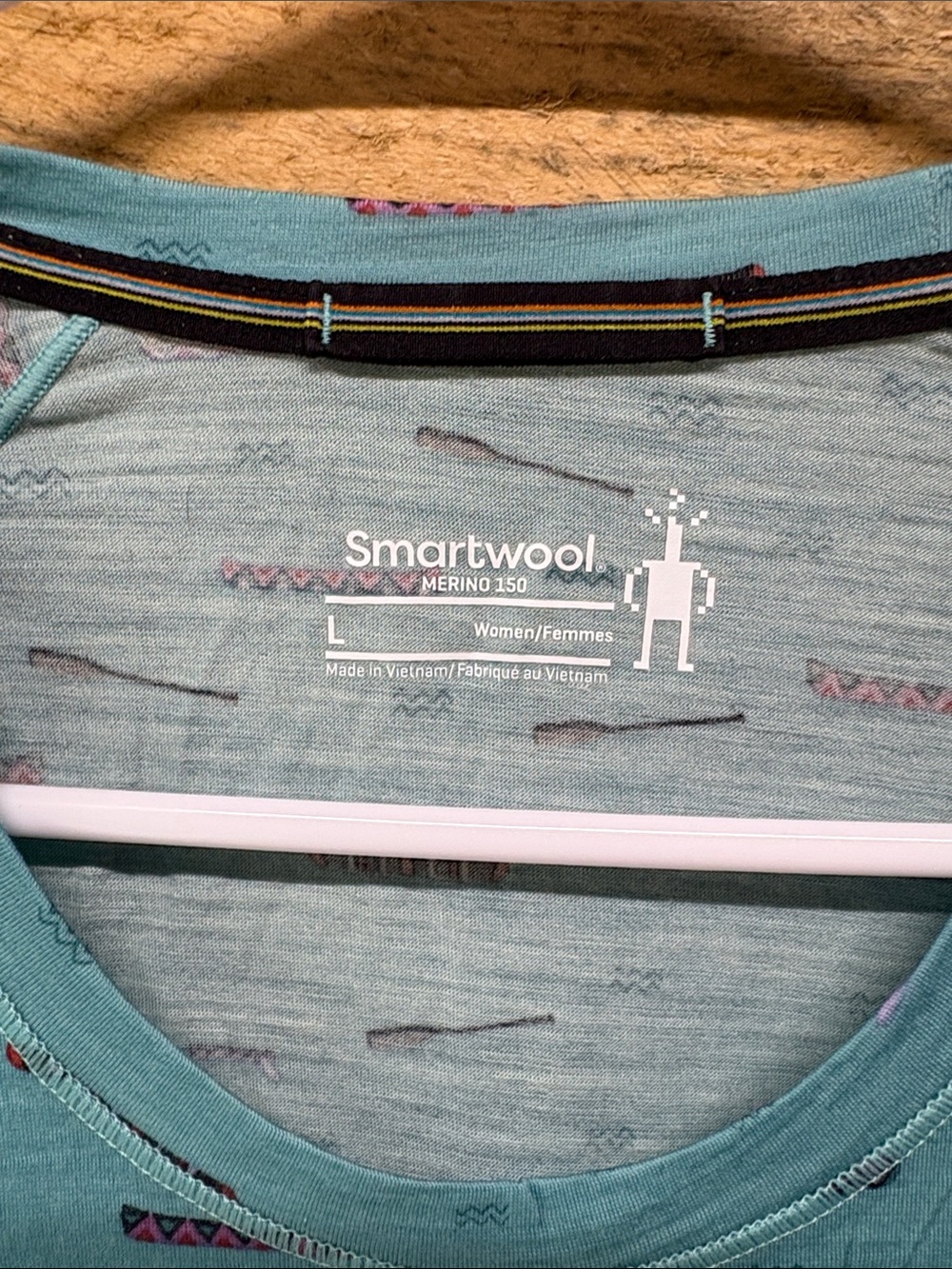 Smartwool Patterned Merino 150 Base Layer - Picture 2 of 8